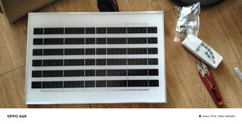 Product Review of Đèn Năng Lượng Mặt Trời Mắt Ngọc Solar Light 3000W Đèn có thấu kính, chống loá mắt. Điều khiển từ xa - Cảm biến ngày/đêm. Tự đông bật tắt. Không sử dụng điện, Có đèn báo % pin. An toàn, Tiết kiệm đènnang  luong from L** B**g 1