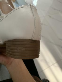 Product Review of Giày Nữ Đế Cao Mũi Tròn 3p Da Mềm Buộc Nơ Điểm Nhấn Gót 3-5cm - Shoes from O**🐝 0