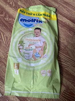 Product Review of Bỉm/Tã Mofix Thiên Nhiên Ultra Dán/Quần Gói Lớn Siêu Cộng Miếng S84/M84/L76/XL70/XXL64 Cho Bé from T** T**8 0