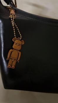 Product Review of Túi da giọt nước năm 2024 da mềm kèm charm kim loại gấu xách tay đeo chéo from H**g c**a c** ✌** 1