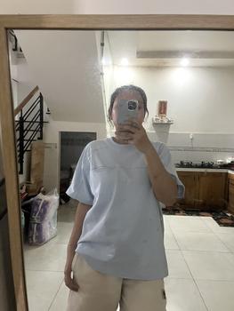 Product Review of [NEW COLORS] Áo Thun Form Boxy NOCTURNAL Boxy Poc Tee Cotton 100% Thêu Chữ Màu Pastel Nam Nữ Unisex Localbrand from B**y c**r 1