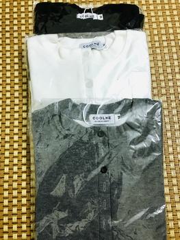 Product Review of Áo thun dài tay xẻ cúc chất thun gân Hàn dày mịn co giãn lót cotton Coolme Nữ Top from S** 1**h ** 1