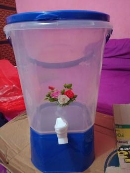 Product Review of DRINK JAR / TEMPAT AIR DENGAN KERAN  / TONG KRAN / Tempat air minum kran plastik / Dispenser air murah 9 liter kitchenware from T**i T**i 1