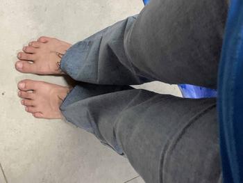 Product Review of (LOE9TAC11) Quần Jean Nữ Dáng Loe 9 Tấc (92cm) Dành Cho Nàng m50 Pants Denim Women Có Túi from C** Ú** 1