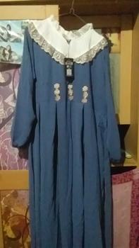 Product Review of Gamis Renda sweet lengan panjang model fashion wanita muslim modem terbaru new arrival model kekinian kombinasi brukat from N**a L**. 1