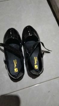 Product Review of Sepatu loafers wanita sepatu Loly MJ Hitam Putih Shoes Sandal Sendal fantofel  korea from W**7 1