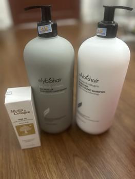 Product Review of Cặp gội xả ELY BIOHAIR (2 chai 1000ml)  mượt tóc, kiềm dầu cho tóc, thơm cánh hoa from P**n H**g V** 0
