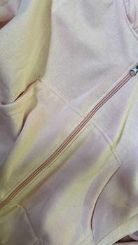 Product Review of OBLO Hoodie Crop Wanita Fllece All Size Fit Fleece Tebal Zipper from s**i 0