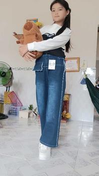 Product Review of (S3) Set 3 chi tiết cho bé gồm quần jean và 2 áo Bé gái from p**m X**n @**M N** ** 0