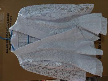 Product Review of รหัสล-017 เสื้อลูกไม้ ระบายเอว 2ชั้น (แขนยาว) Lady Clothing from จ**า ช**ง 1
