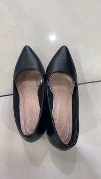 Product Review of Giày cao gót da mờ 5p kèm đế cao su non chống trơn from E**e 0