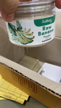 Product Review of ผงกล้วยน้ำหว้าดิบ Raw Banana Powder 150g from แ**ว 0