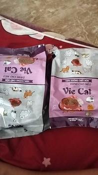 Product Review of 3KG hạt Chó Mèo PETVIE bổ sung Dầu Cá Hồi và Rau Củ giúp giảm rụng lông, giảm chảy nước mắt, khỏe mạnh from N**n T** H**n A** 1