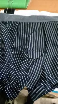 Product Review of 1pcs cotton stretch Boxer stripe underwear Fabric Man Menswear Athletic from r**y l**z 0