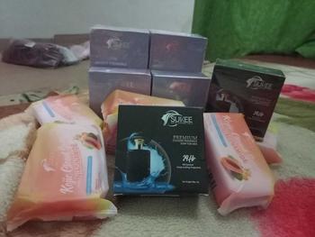 Product Review of SUKEE 2 PCS Premium Cologne Fragrance Soap For Men 80g + 5g Body Care Foaming Peppermint Soothing Scent Cleansing men's  hygiene Scented Aroma from M**e 2