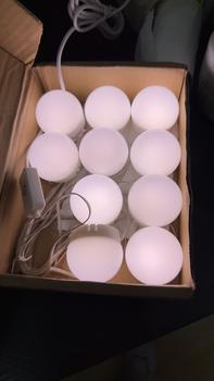 Product Review of FH K2 Lampu Meja Rias Dandan Kaca Va nity Cahaya Cermin ( 10 Bohlam ) from @**0 0