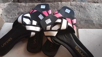 Product Review of LANOES Sandal Wanita Korean Style Elegan Dan Mewah Sandal Wanita Ootd from 👑**A S**S 0** 0