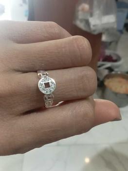 Product Review of QMJ STORE - Q67 Nhẫn bạc nữ đẹp QMJ KIM TIỀN HỒNG PHÁT , thời trang phụ kiện trang sức bạc 925 cao cấp from t**y d**g 0