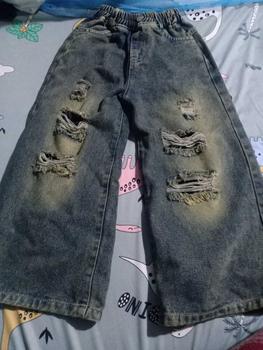Product Review of QJD23_6 Quần Jean Rách Phong Cách Hàn Quốc Mới 2023 Dễ Phối Đồ Cho Bé from M**h t** 0