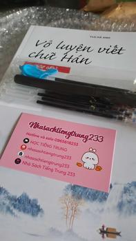 Product Review of Sách-Combo: Combo 2 vở luyện viết các nét cơ bản+214 bộ thủ trong tiếng trung from H**n T**g 1** 3