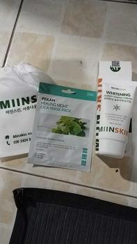 Product Review of Kem dưỡng hỗ trợ nâng tone da MIINSKIN Whitening Glowy Toning Cream 70ml from n**6 0