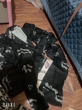 Product Review of Đồ Bộ Nữ Pijama Bộ Lụa latin Tay Dài cổ sơ mi T5 from Ô**️ 0