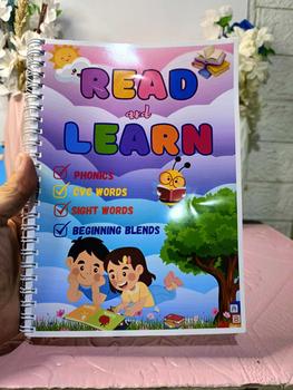 Product Review of CP READ AND LEARN BOOK 100 PAGES PHONETICS CVC WORDS READING FOR KIDS from #**4 1