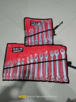 Product Review of Yeti ชุดประแจแหวนสองข้าง ประแจ 8-24 mm ประแจรวม 7ตัว/ชุด from T**a M**a 0