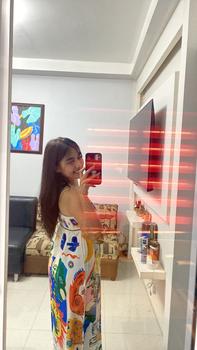 Product Review of MEJI Fun Print Shirred Back Cami Dress A3147 from f**🏻 1
