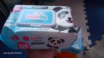 Product Review of BabyPal Premium Baby Wipes Unscented 100 Softer Sheets Pack of 5 for Newborn and Kids from M**y ** T**s ❤** 1
