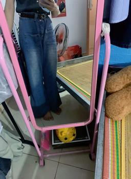 Product Review of Quần Culotte Denim, Ống Siêu Rộng, Dành Cho Nữ, Hàng Mới Về Mùa Hè 2024, Phong Cách Hàn Quốc, Cạp Cao, Ôm Sát, Thiết Kế Đẹp, Quần Ống Rộng, Chà Sàn from T**h t**h 0