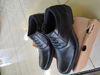 Product Review of Sepatu Pdh Terbaru Model Tali Mati Pengencang Resleting YKK Original Azfiq27 #7 Dop from M** S**️ 0