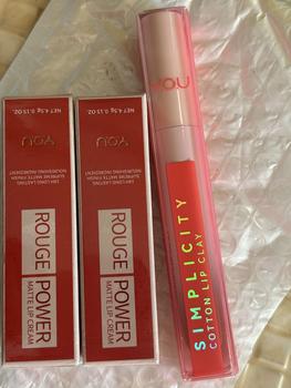 Product Review of YOU Rouge Power Matte Lip Cream ลิปแมทเนื้อครีมติดทนนาน from w**1 0