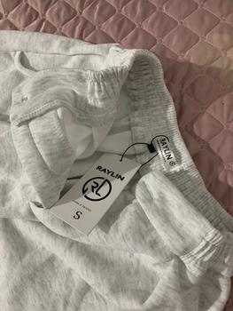 Product Review of Quần nỉ Raylin N07, quần ống rộng cạp chun có cúc và khoá quần, quần nỉ ép cotton - Ong, Nữ from T**h 1