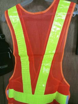Product Review of (COD)Skeleton Type Reflectorize Vest Safety Vest with ID Holder from r**a 1