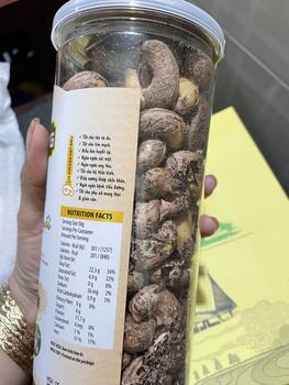 Product Review of 500Gr Hạt Điều Rang Muối Nguyên Hạt Còn Vỏ STIÊNG Hộp Pet Food Nuts from K**h l**🐢 0