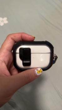 Product Review of เคส Airpods สวิตช์สแน็ปอัตโนมัติ, Sanptoch, สำหรับ Airpods Pro2/Pro/3rd, เคสนิ่มป้องกัน, สำหรับ Airpods 2 และ 1, ฝาครอบกันกระแทกเกราะพร้อมพวงกุญแจ from P**. 1