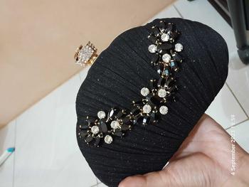 Product Review of Tas Pesta PRESLEY Embellished Crystal Box Clutch Wanita from e**🦩 0