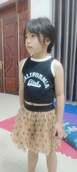 Product Review of Áo Croptop Sát Nách Hình In Cho Bé Gái Cực Sành Điệu TULALOVE from u**9 0