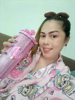 Product Review of [Pisuz Way] แก้วครัว ของขวัญคริสต์มาส แก้วน้ำ สองชั้น พลาสติก ฟาง แก้ว 710ml ความจุขนาดใหญ่ สร้างสรรค์ ฟาง แก้ว Zapper แก้ว Durian แก้วเพชรแบบพกพา แก้ว แก้ว  สตาร์บัค รูปทรงเรขาคณิต แชมเปญโกลด์ from p**l 0