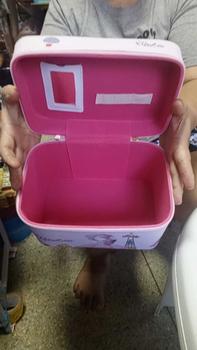 Product Review of BEU051 กระเป๋าเครื่องสำอาง มี 3 sizeให้เลือก วัสดุผ้า PUกันน้ำ มีหูหิ้วซิปอย่างดีกล่องเก็บเครื่องสำอางกันน้ำ กระเป๋าเดินทาง from n**p 2