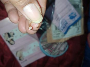 Product Review of Anting Tindik Emas Little Izzy Huggies Gold 10K Semar Nusantara from M**H S**p 0