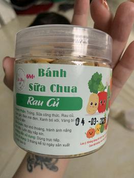Product Review of Combo 3 hộp bánh mini đủ vị trái cây - SC Trái Cây - Rau củ ( ăn dặm cùng mẹ min ) Food cake ăn vặt snackh banh keo banh  gaun from B**i 1