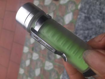Product Review of Đèn Pin Cầm Tay Mini Móc Khoá 520 Công Suất 5W Với 8 Chế Độ Sáng Kháng Nước Tốt Và Nam Châm Đuôi Đèn from T**8 2