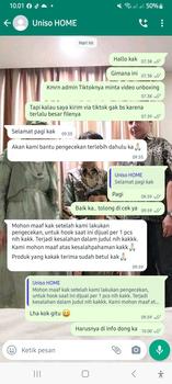 Product Review of UNISO HOME - [1 PCS] GANTUNGAN PINTU BESI HOOK TANPA PAKU from C**e 2