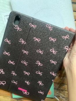 Product Review of สไตล์เรียบง่าย เคส iPad pro11 2024 Gen11 Air7 11 Air6 Gen9/8 10.2 ช่องใส่ปากกา Pink bowknot ไอแพด air4 air5 Gen10 Pro11 2022 2021 2020 from h**_ 1