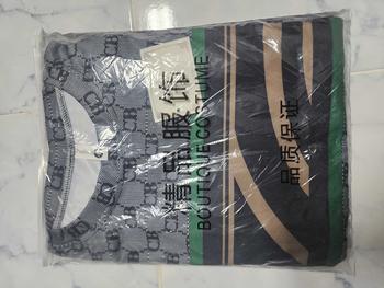 Product Review of ชุดสูทผ้าไหมน้ำแข็งฤดูร้อน สไตล์จีนใหม่ สำหรับผู้ชาย บาง ครึ่งแขน แฟชั่น แขนสั้น พิมพ์ลาย กางเกงขาสั้นสั้น ลำลอง สูทสองชิ้น Man Clothing from S**n C**g 0