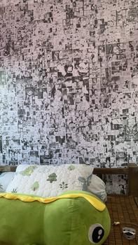 Product Review of Bộ 300 tờ tranh dán tường anime manga Decor Phòng Decal Hình Dán Trang Trí poster anime mangawall Phòng Khách, xmas mut from H** M** ** 2