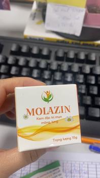 Product Review of Kem chấm mụn Mông mụn Lưng Molazin Skincare from M**n 0
