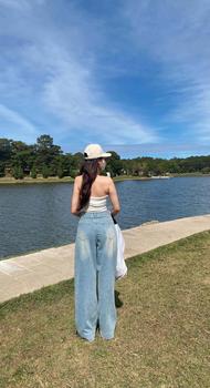 Product Review of Quần Jeans Ống Rộng Phong Cách Hàn Quốc KARA 498- Chất vải dày dặn, thoải mãi, dễ phối đồ from c** z**g c** t**n s** ** 0